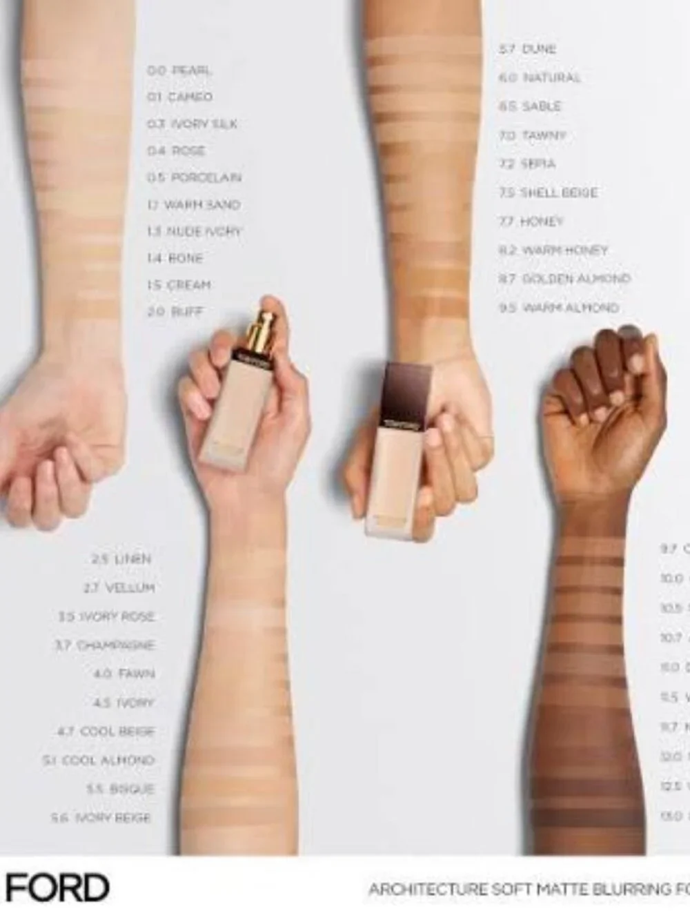 TomFord Architecture Soft Matte Foundation - Sepia